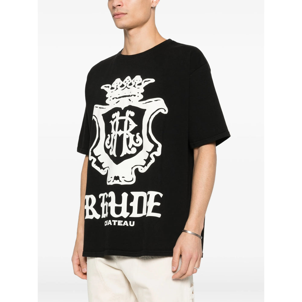 Rhude Black T-Shirts & Vests - T-Shirts Men RHUDE