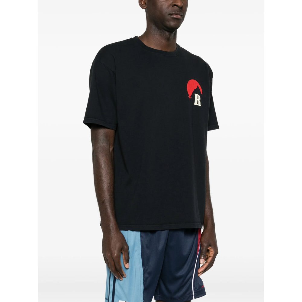 Rhude Black T-Shirts & Vests - T-Shirts Men RHUDE