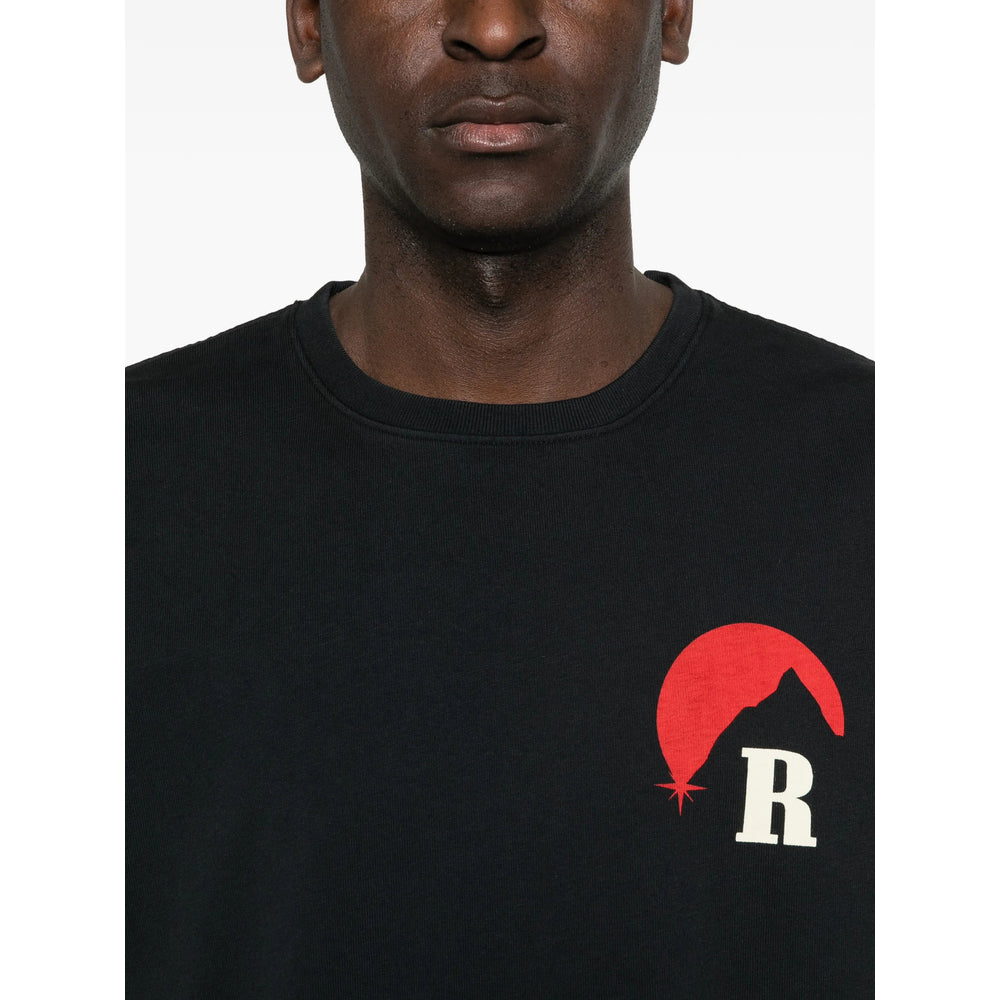 Rhude Black T-Shirts & Vests - T-Shirts Men RHUDE