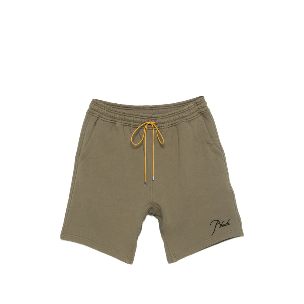 Rhude Green Shorts - Track & Running Shorts Men RHUDE