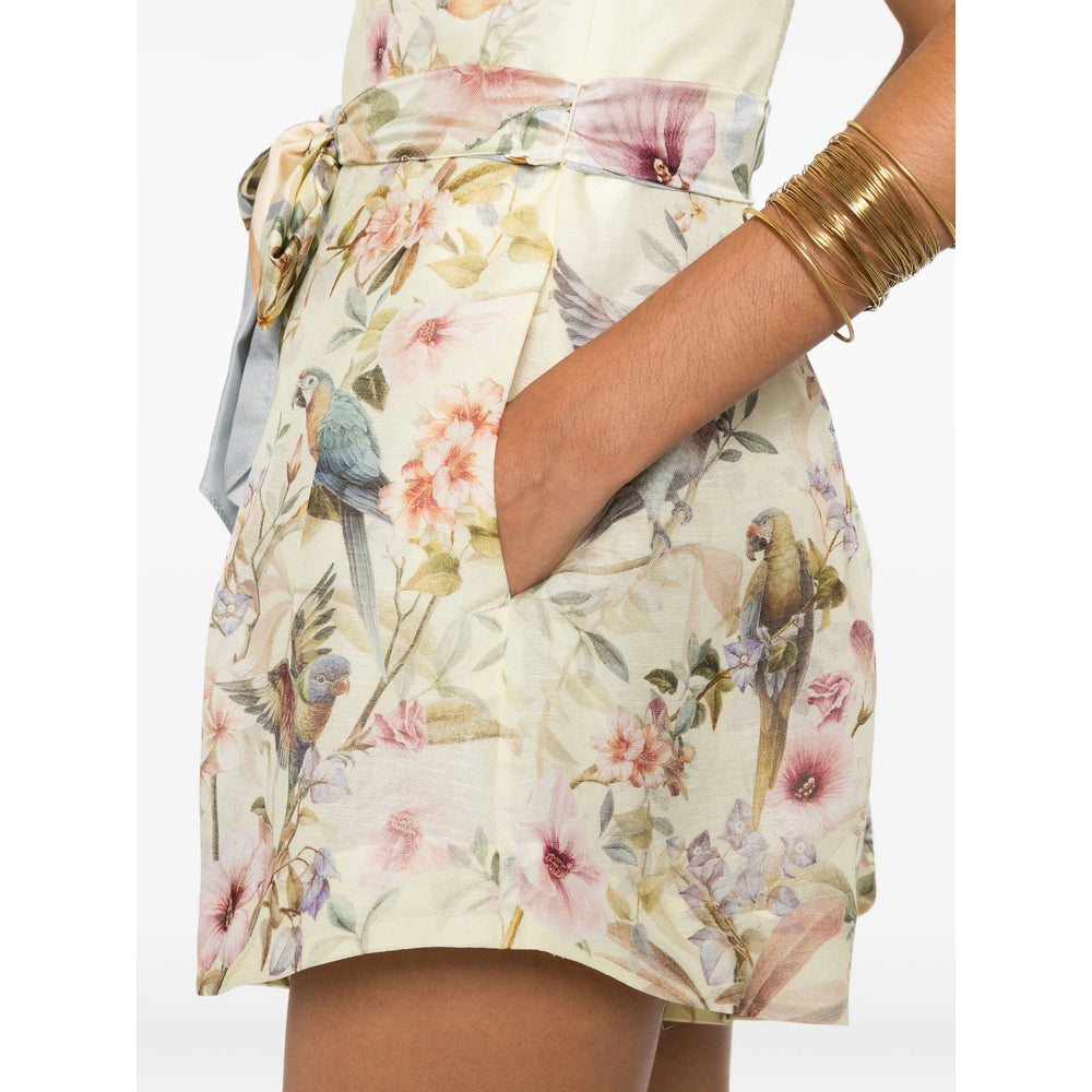 Zimmermann Yellow All In One - Playsuits Women ZIMMERMANN