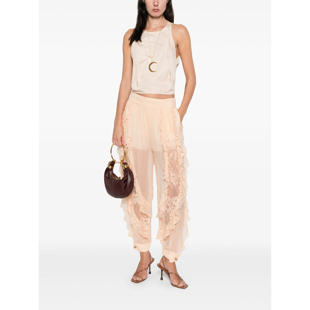 Zimmermann Neutrals Trousers - Straight Trousers Women ZIMMERMANN
