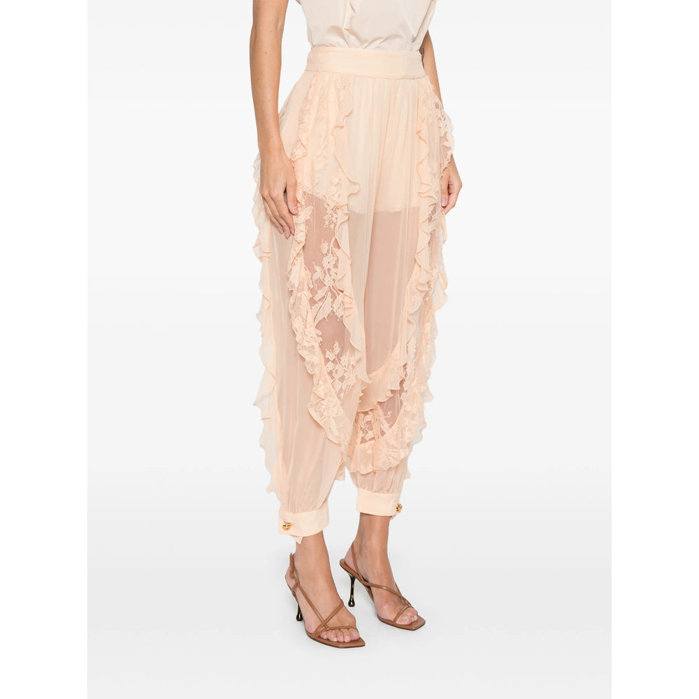Zimmermann Neutrals Trousers - Straight Trousers Women ZIMMERMANN
