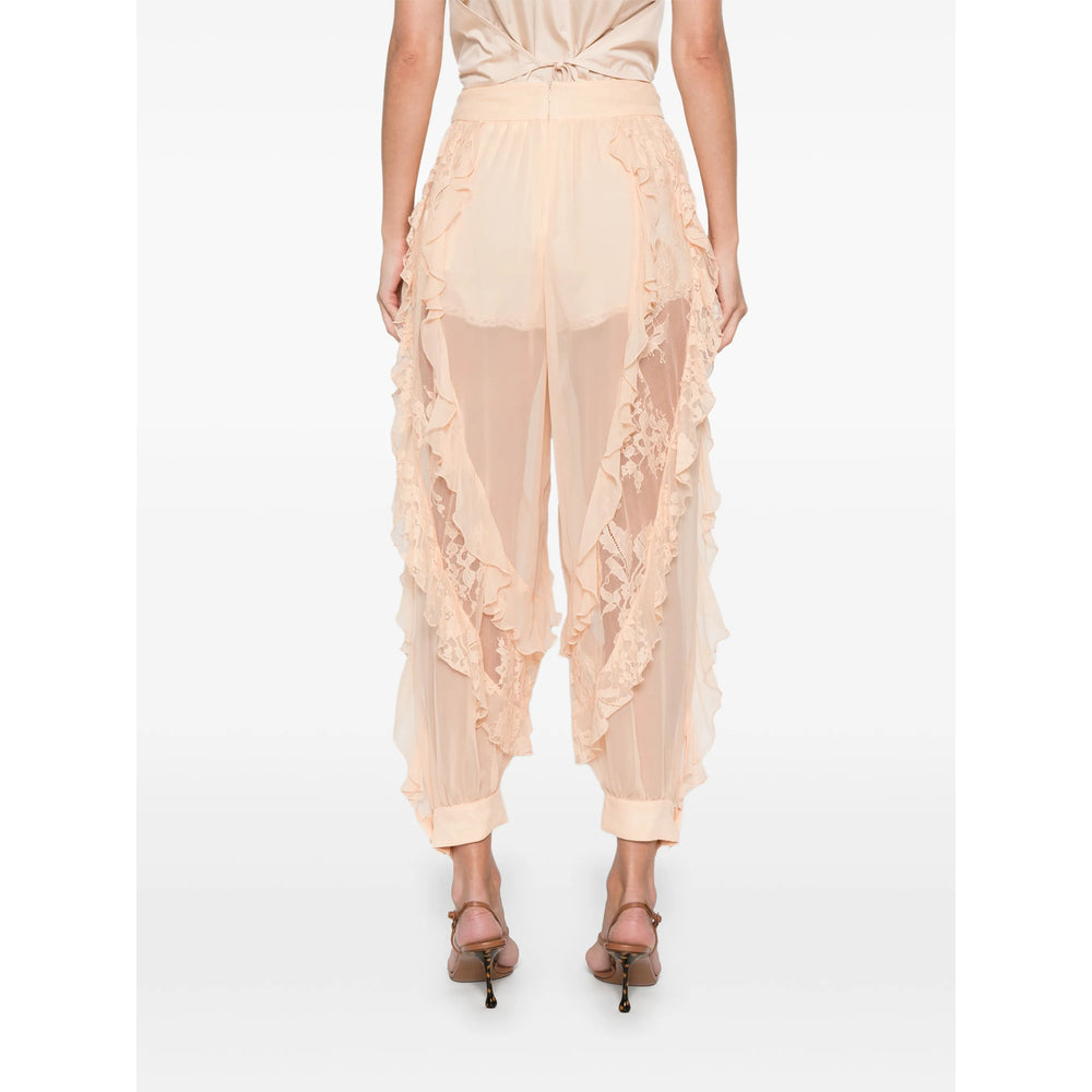 Zimmermann Neutrals Trousers - Straight Trousers Women ZIMMERMANN