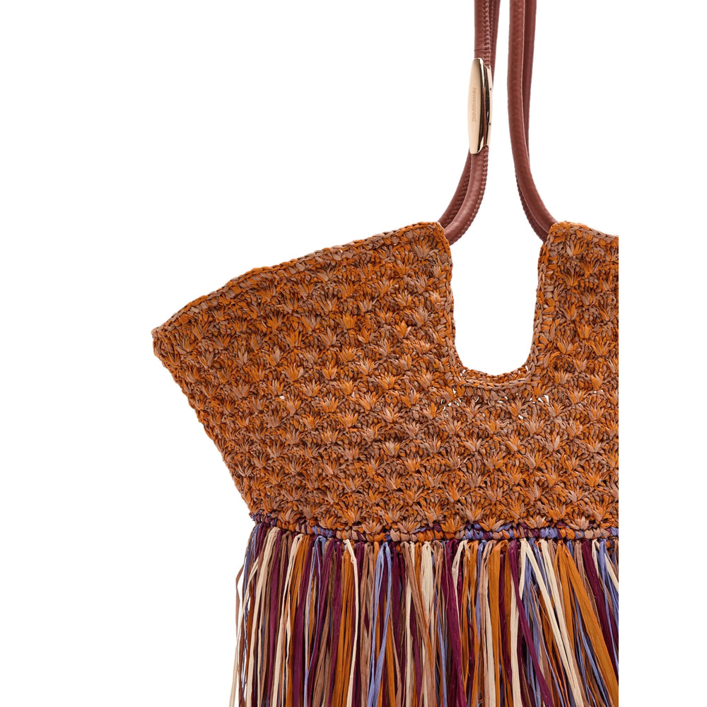 Zimmermann Brown Tote Bags Women ZIMMERMANN