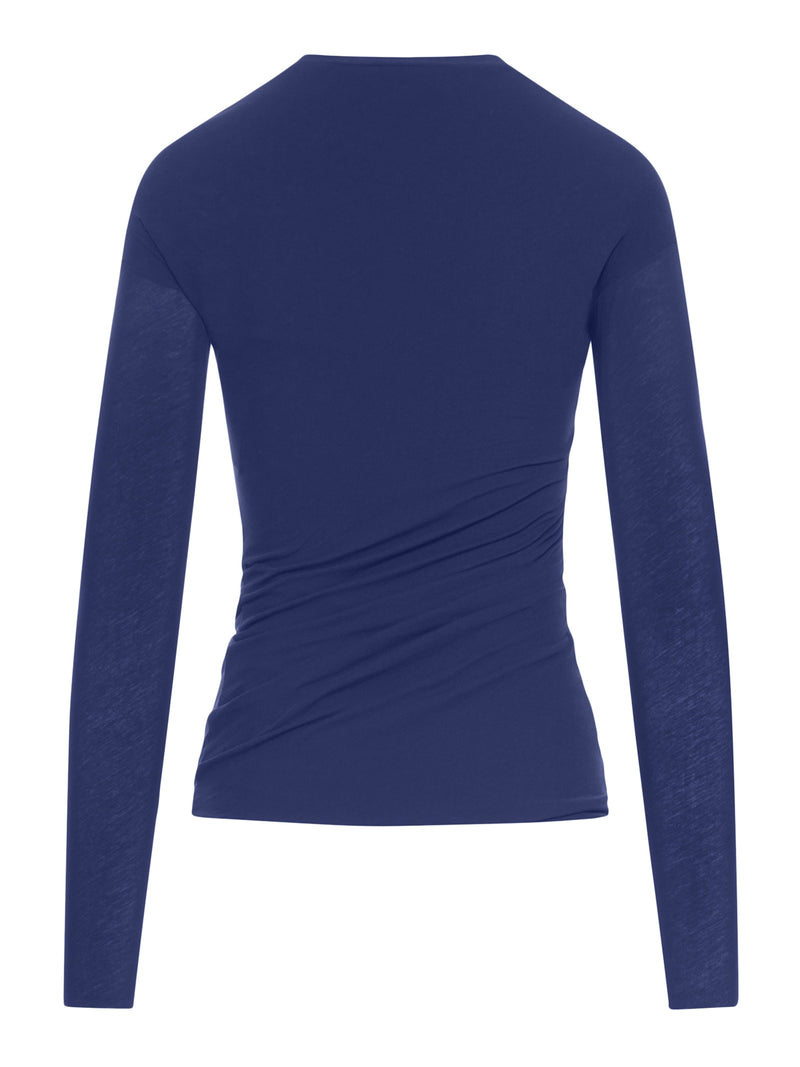 Jil Sander Women Double Layer Long Sleeved Shirt JIL SANDER