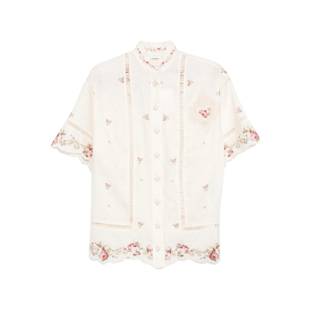 Zimmermann Neutrals Tops - Shirts Women ZIMMERMANN