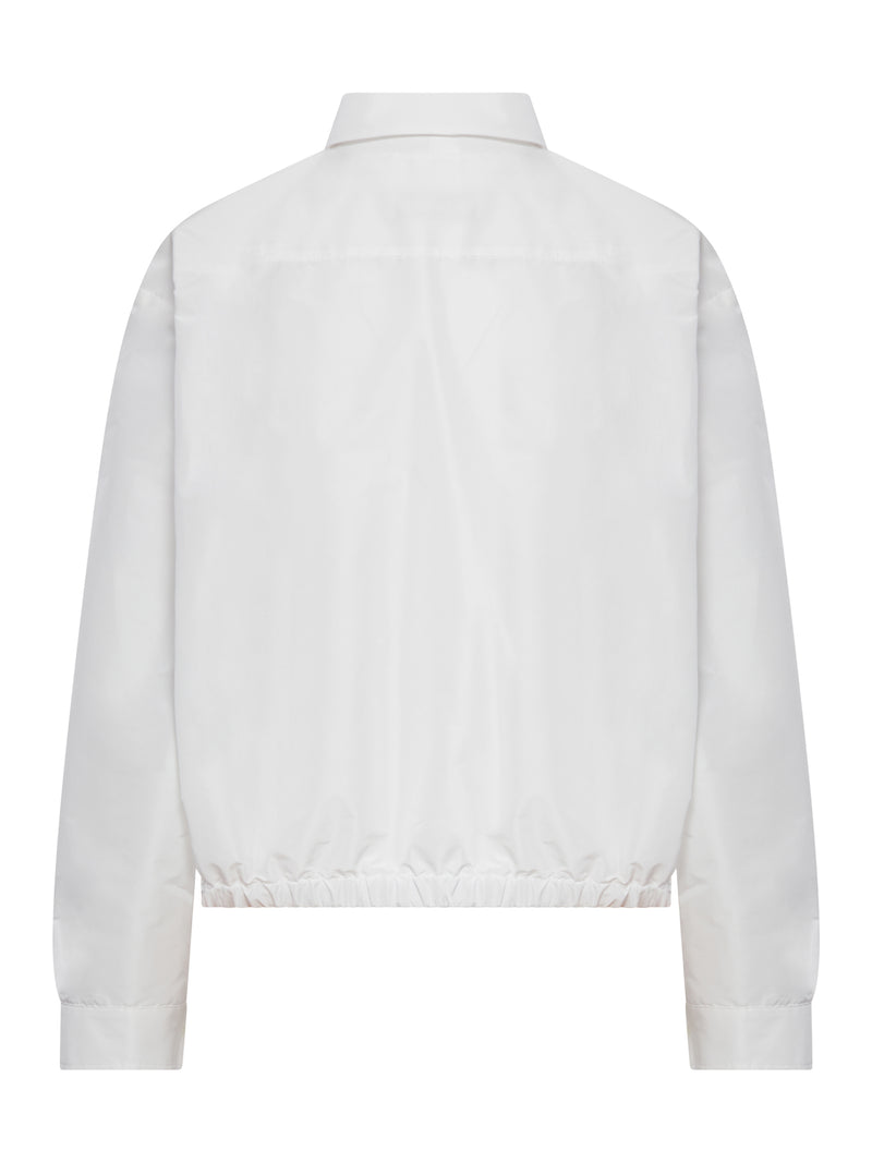 Jil Sander Women Cropped Jacket In Technical Fabric With Elasticated Bottom JIL SANDER