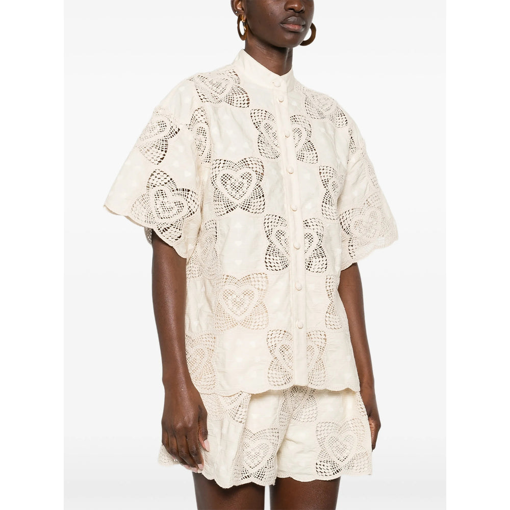 Zimmermann Neutrals Tops - Blouses Women ZIMMERMANN