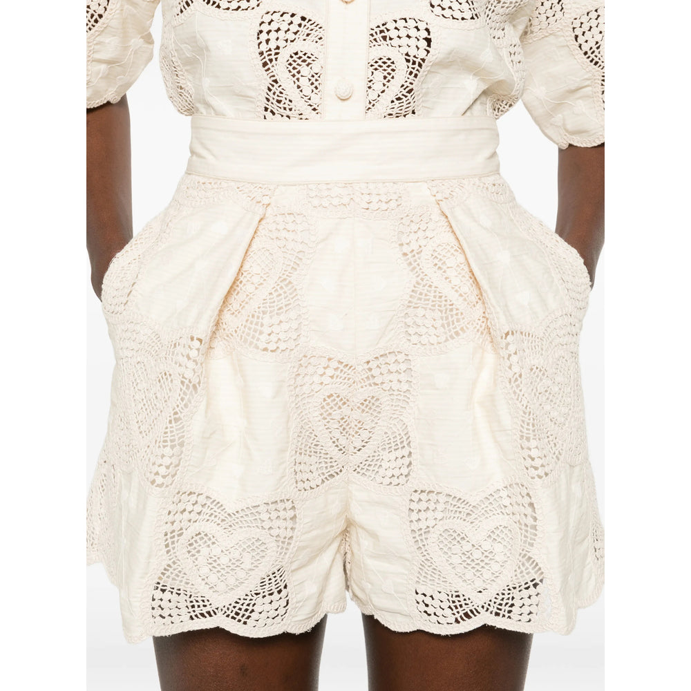 Zimmermann Neutrals Shorts - Short Shorts Women ZIMMERMANN