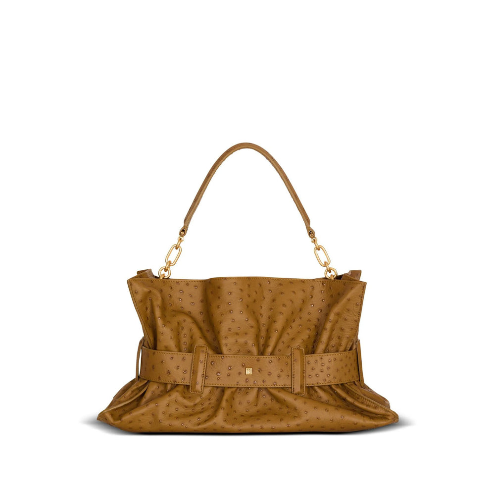 Balmain Brown Tote Bags Women BALMAIN