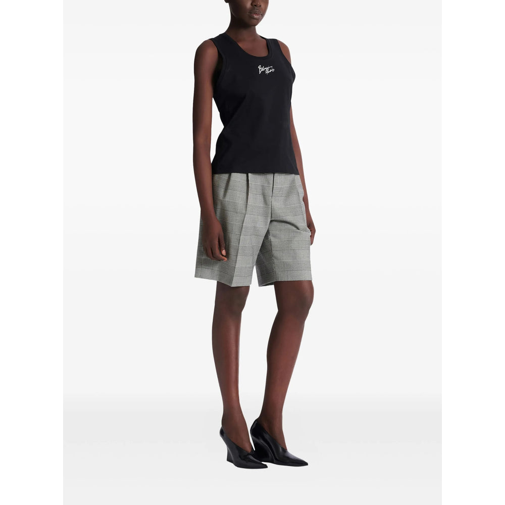 Balmain Black Tops - Vests & Tank Tops Women BALMAIN