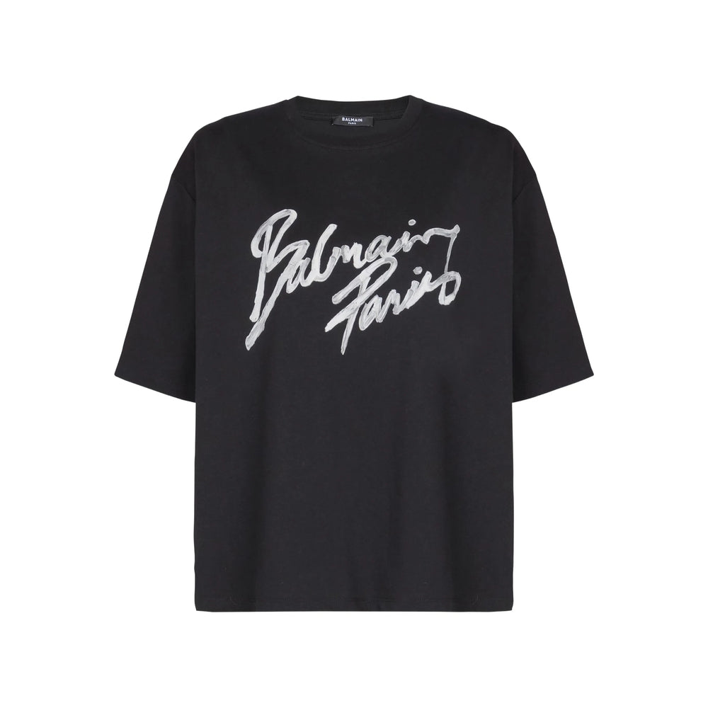 Balmain Black Tops - T-Shirts & Jerseys Women BALMAIN