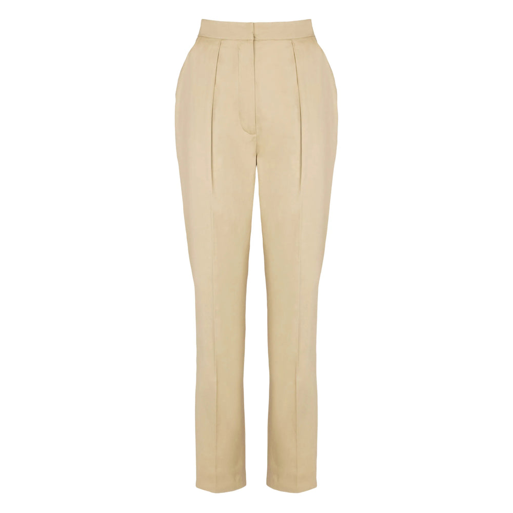 Balmain Neutrals Trousers - Tailored Trousers Women BALMAIN