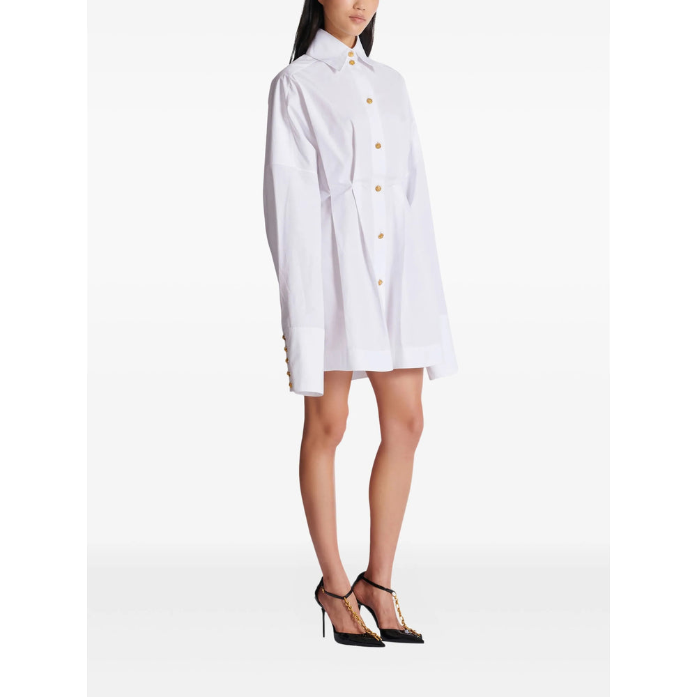 Balmain White Dresses - Day Dresses Women BALMAIN