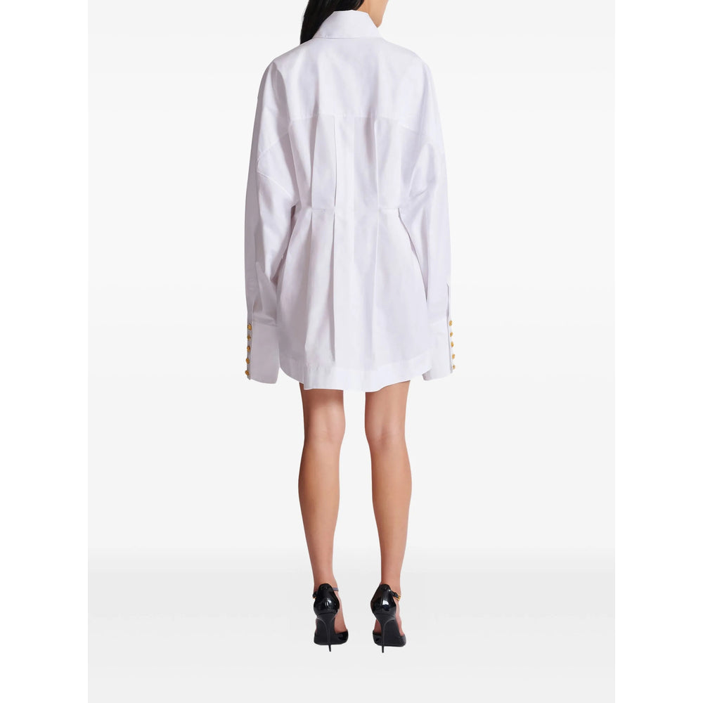 Balmain White Dresses - Day Dresses Women BALMAIN