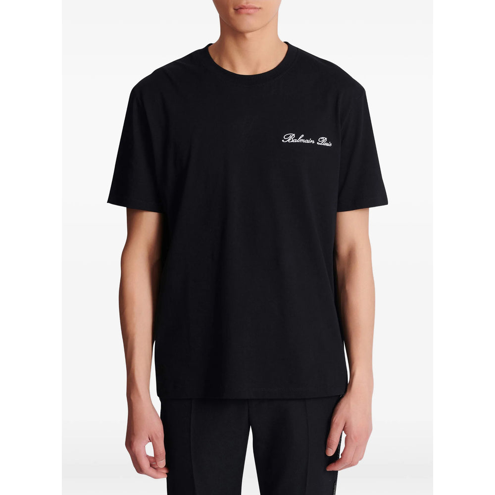 Balmain Black T-Shirts & Vests - T-Shirts Men BALMAIN