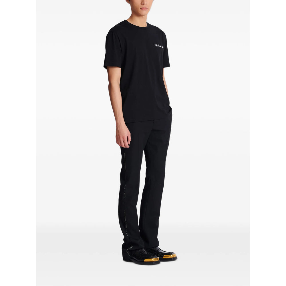 Balmain Black T-Shirts & Vests - T-Shirts Men BALMAIN