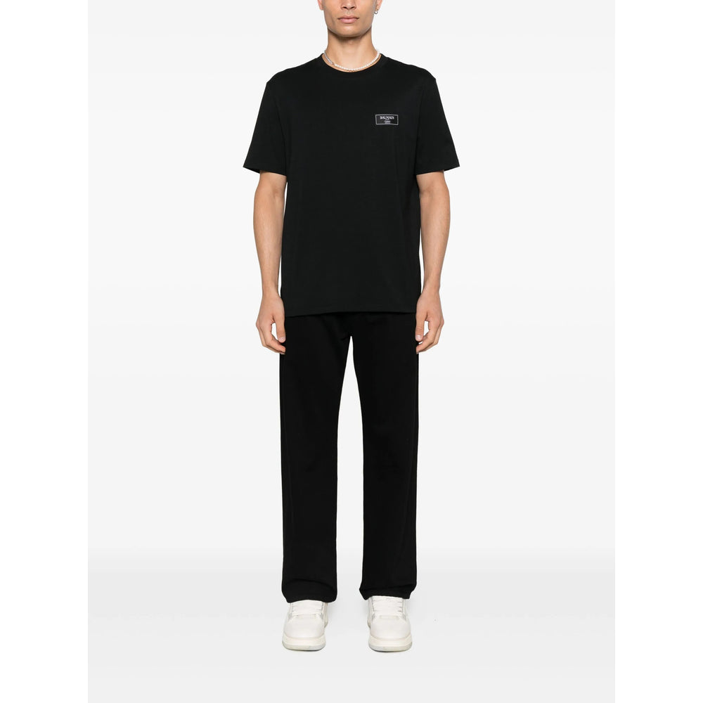 Balmain Black T-Shirts & Vests - T-Shirts Men BALMAIN