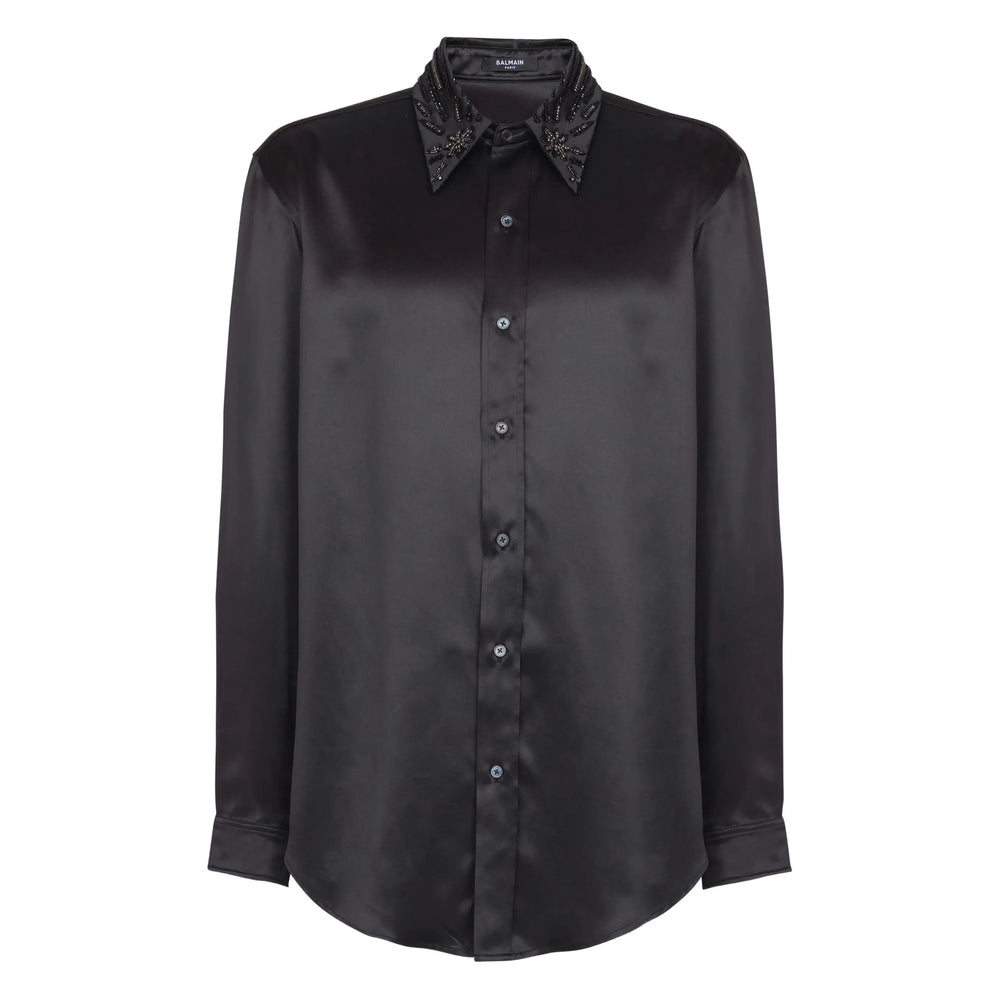 Balmain Black Shirts Men BALMAIN