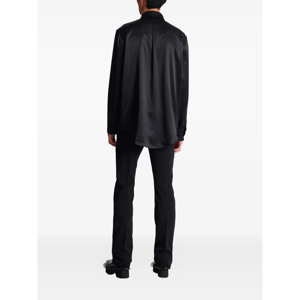 Balmain Black Shirts Men BALMAIN
