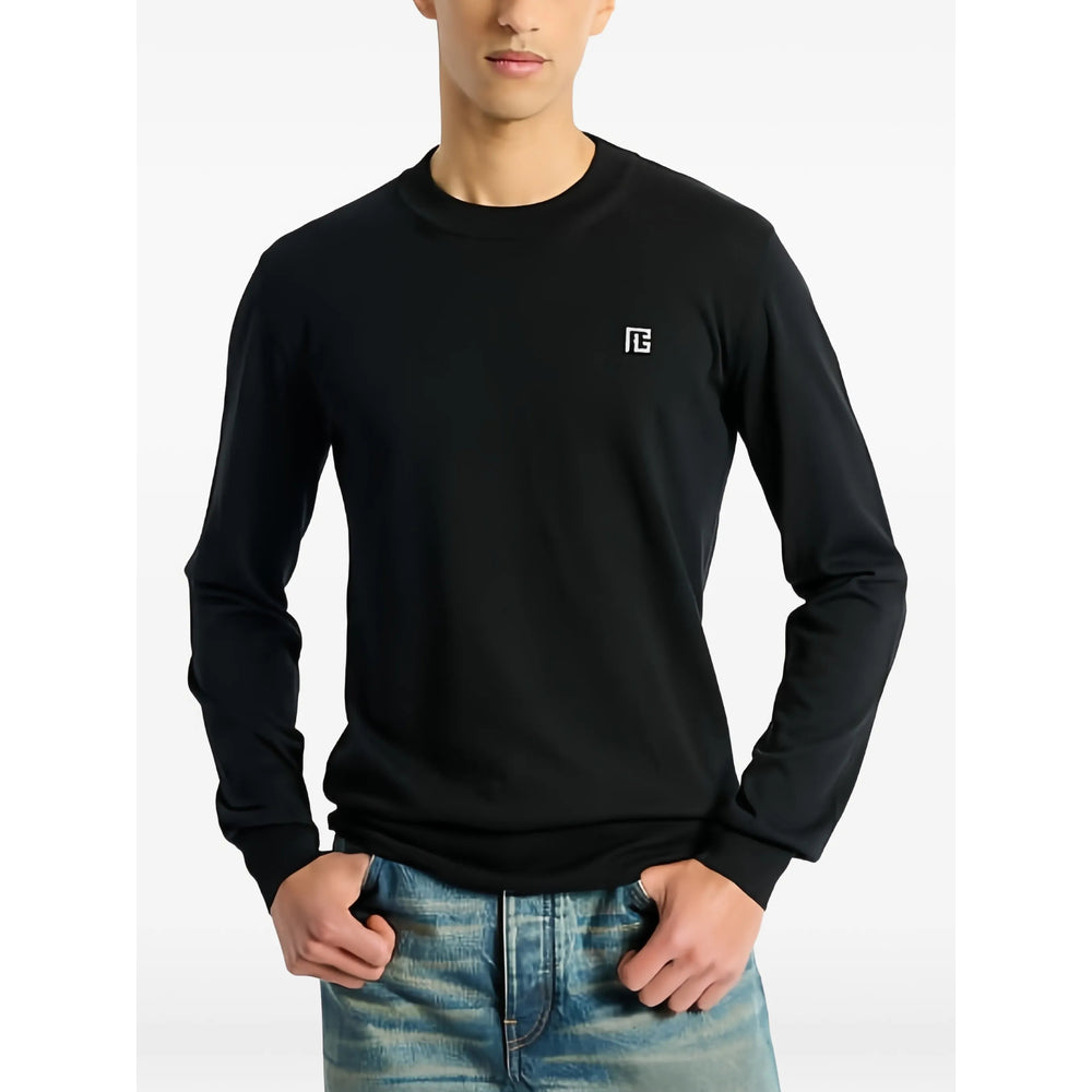 Balmain Black T-Shirts & Vests - T-Shirts Men BALMAIN