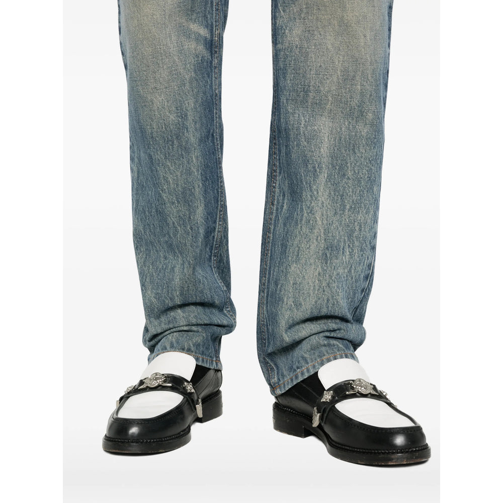 Balmain Blue Denim - Regular & Straight-Leg Jeans Men BALMAIN