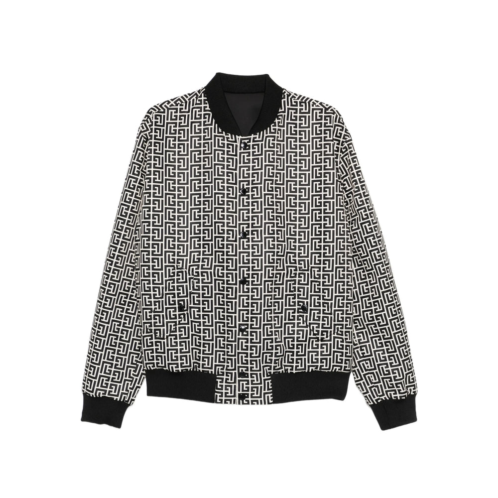Balmain White Jackets - Bomber Jackets Men BALMAIN