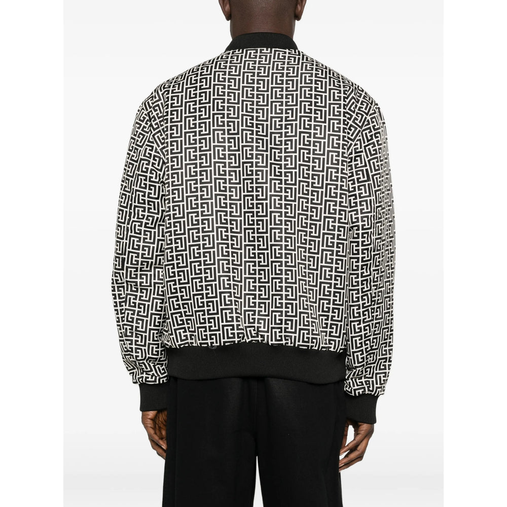 Balmain White Jackets - Bomber Jackets Men BALMAIN