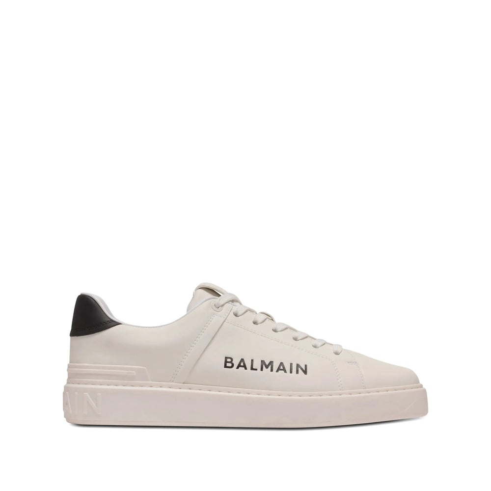Balmain White Trainers - Low-Tops Men BALMAIN