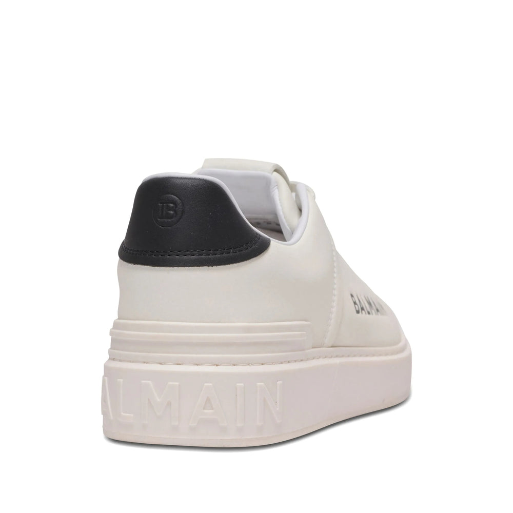 Balmain White Trainers - Low-Tops Men BALMAIN