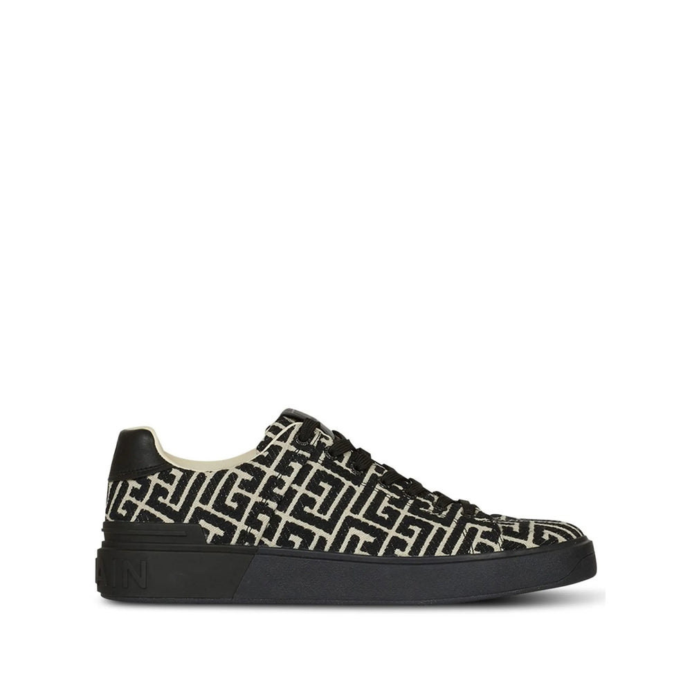 Balmain Black Trainers - Low-Tops Men BALMAIN