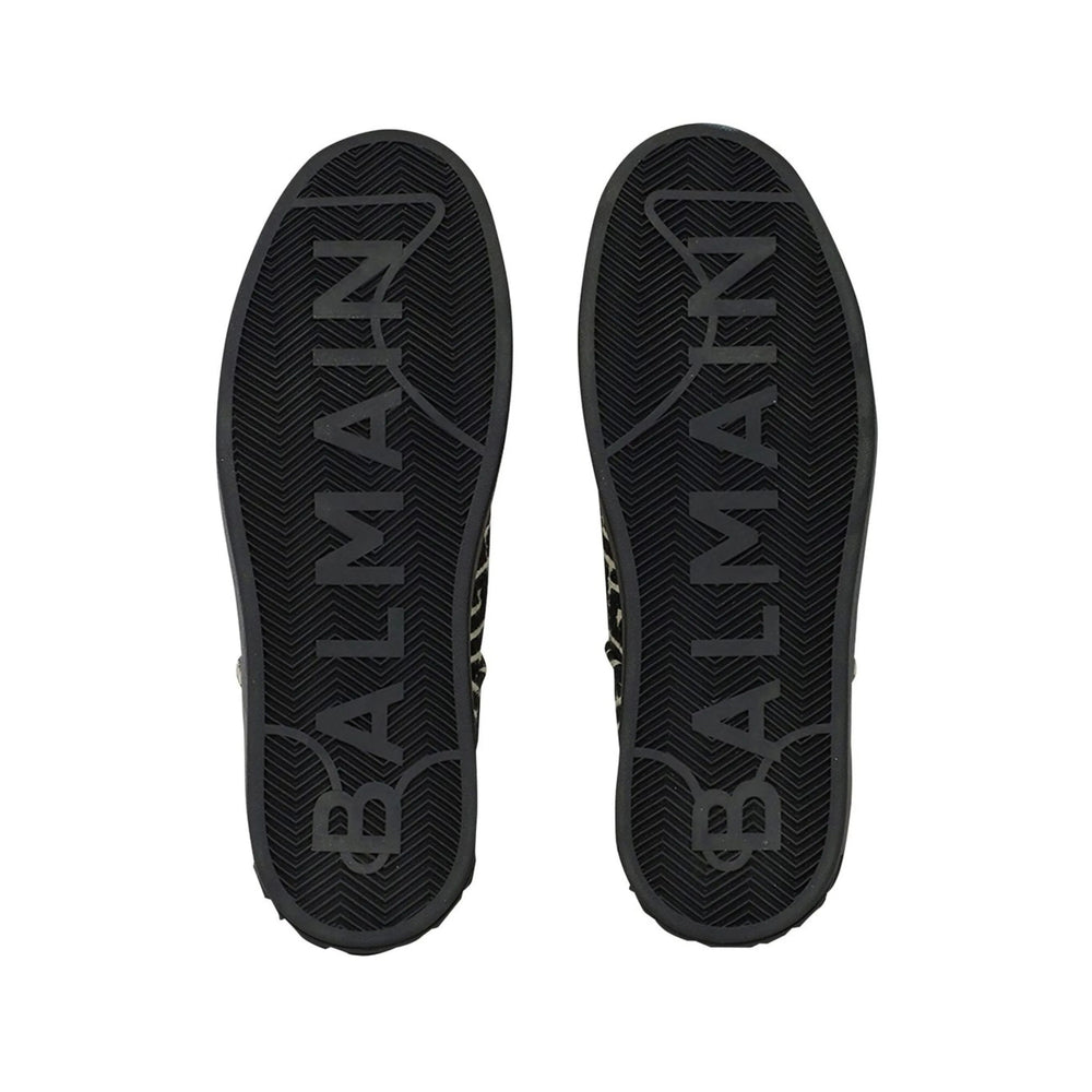 Balmain Black Trainers - Low-Tops Men BALMAIN