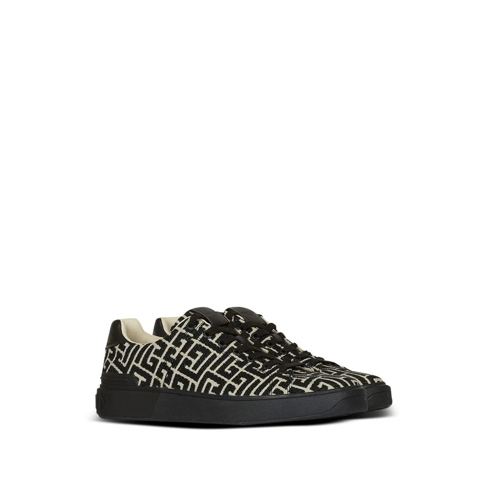 Balmain Black Trainers - Low-Tops Men BALMAIN