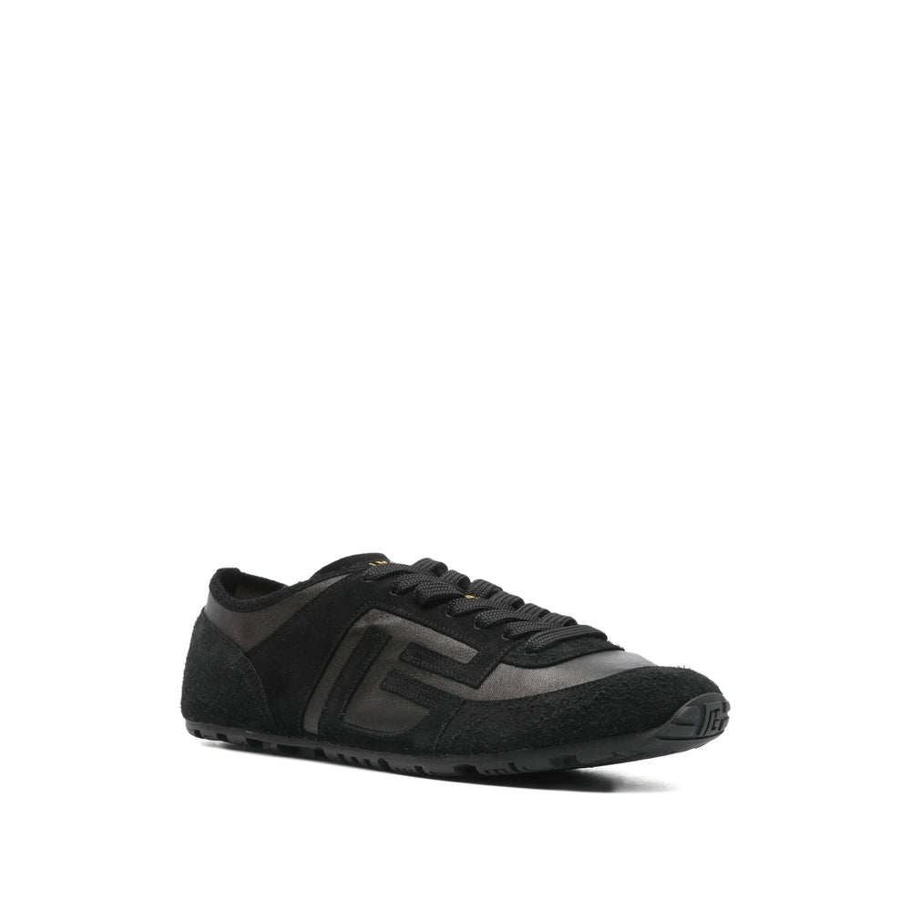 Balmain Black Trainers - Low-Tops Men BALMAIN