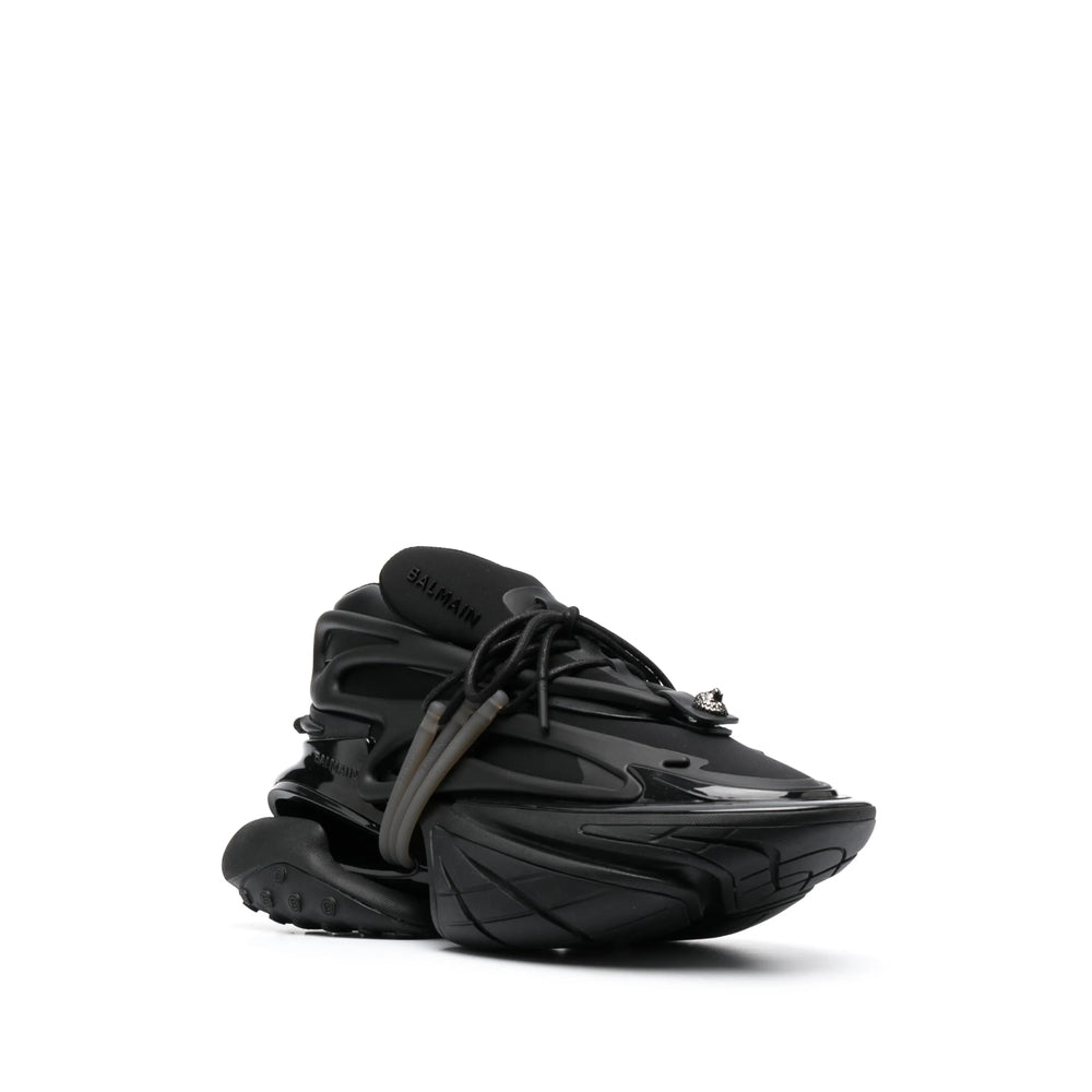 Balmain Black Trainers - Low-Tops Men BALMAIN