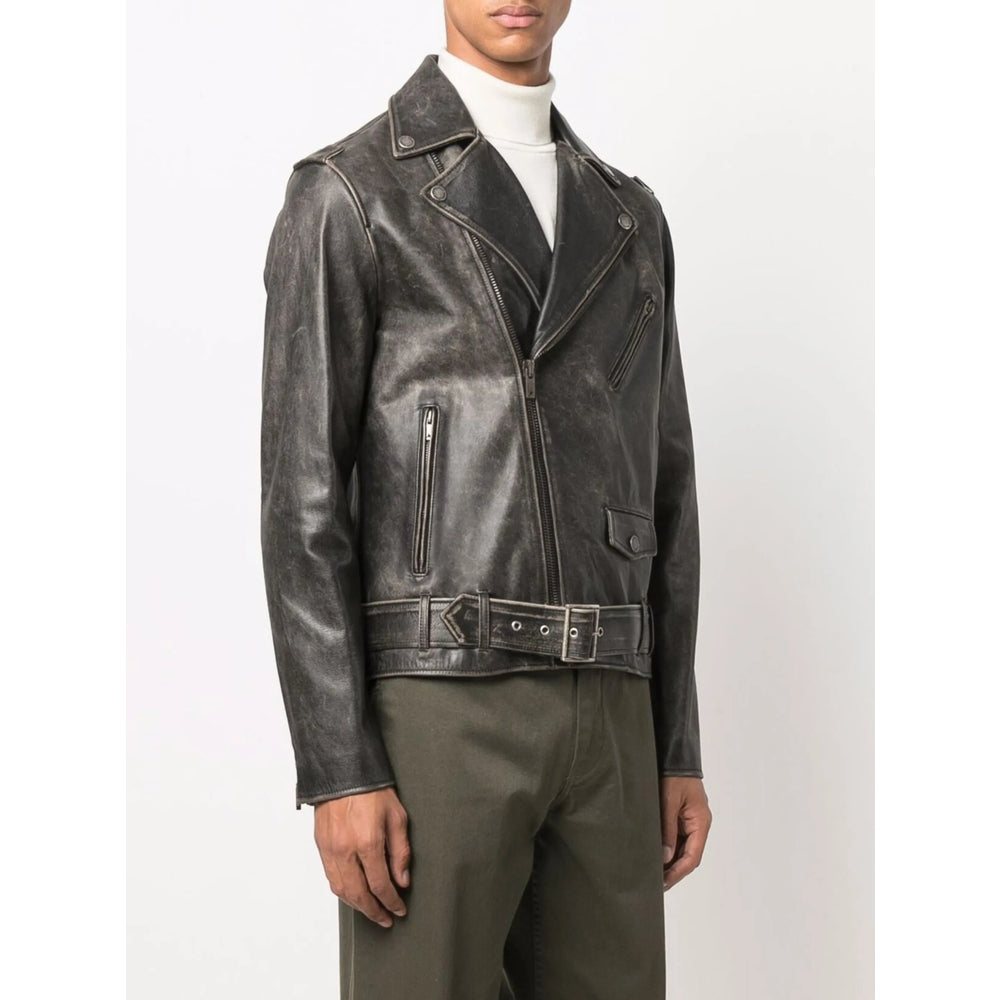 Golden Goose Black Jackets - Biker Jackets Men