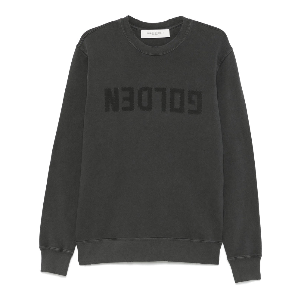 Golden Goose Grey Sweaters & Knitwear - Sweatshirts Men GOLDEN GOOSE