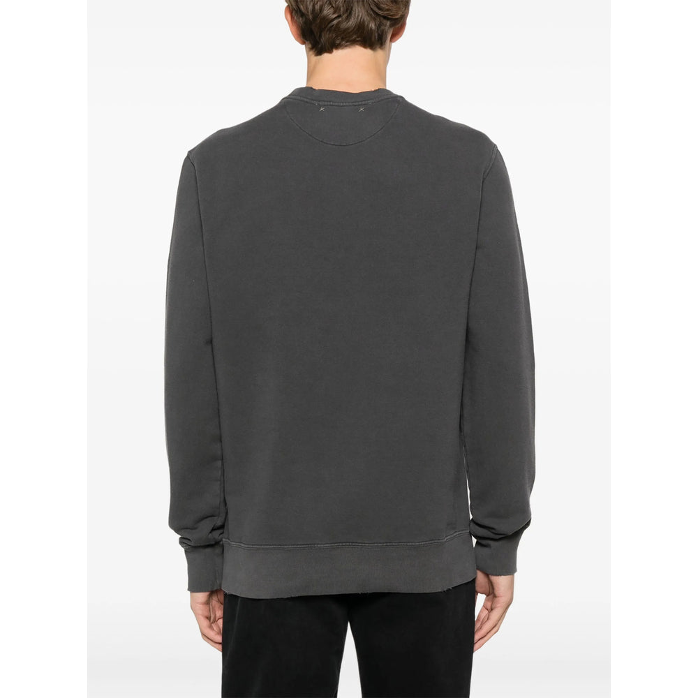 Golden Goose Grey Sweaters & Knitwear - Sweatshirts Men GOLDEN GOOSE