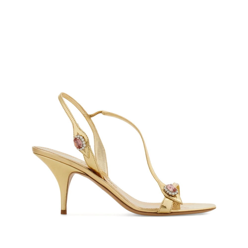 Ferragamo Gold Shoes Women FERRAGAMO