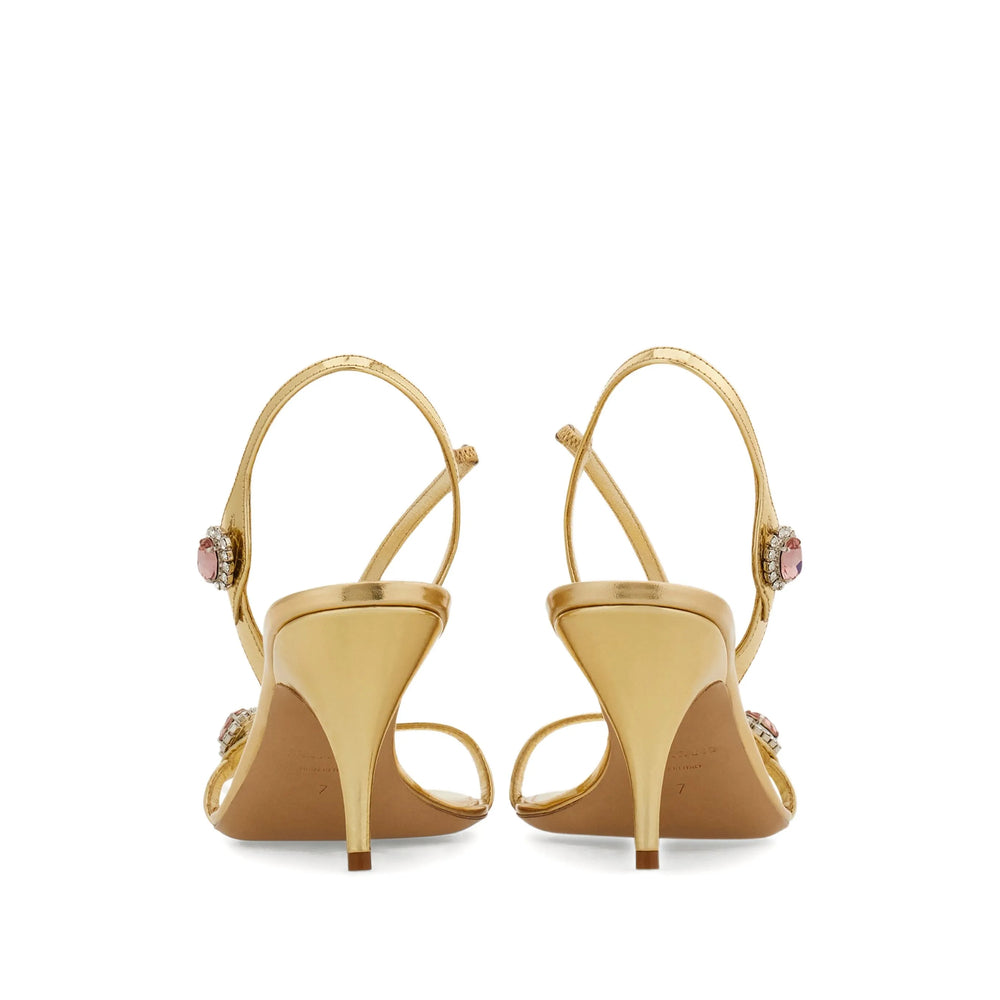 Ferragamo Gold Shoes Women FERRAGAMO