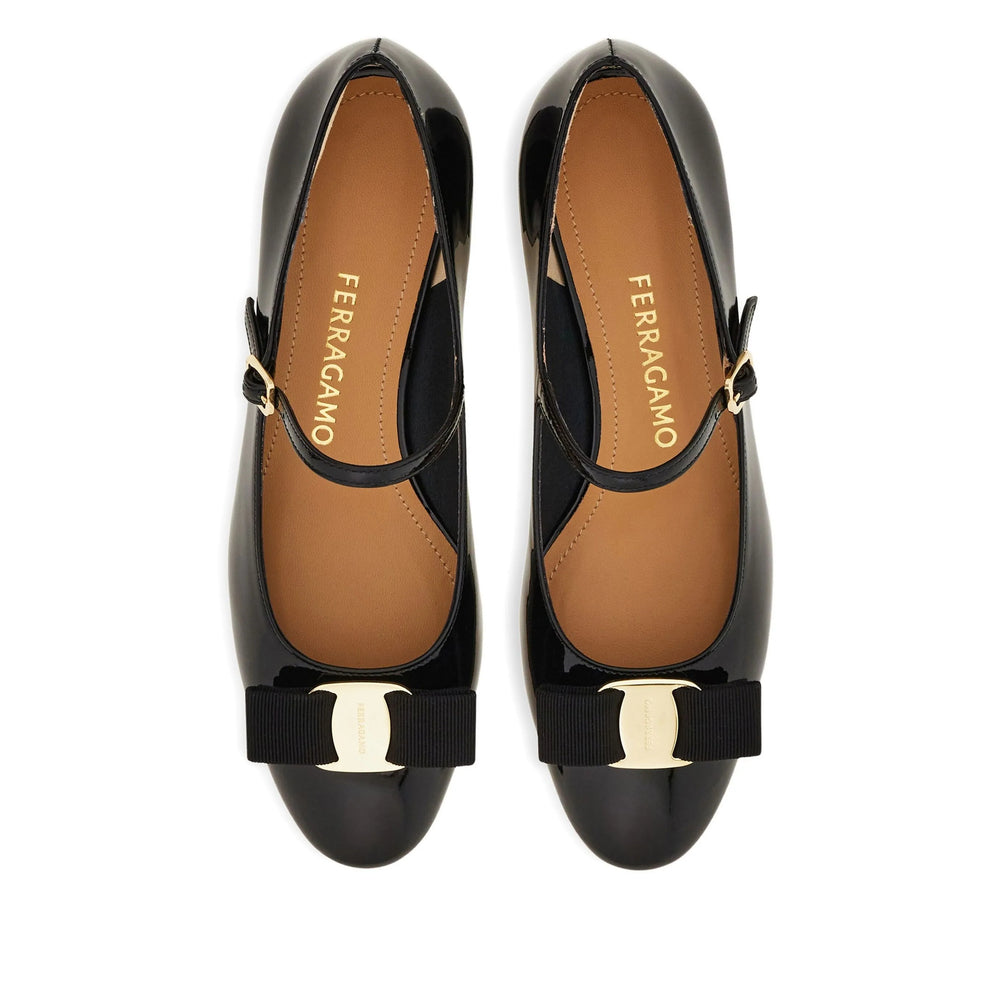 Ferragamo Black Shoes Women FERRAGAMO