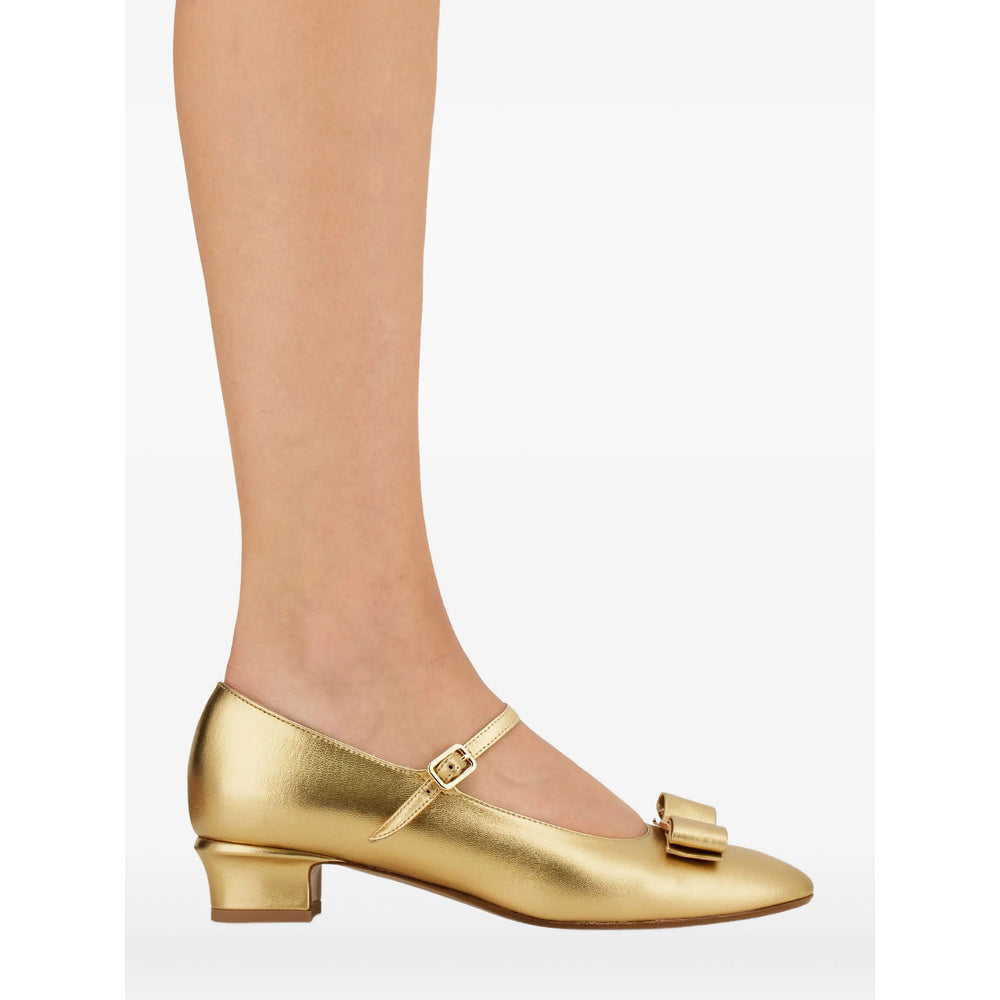 Ferragamo Gold Shoes Women FERRAGAMO
