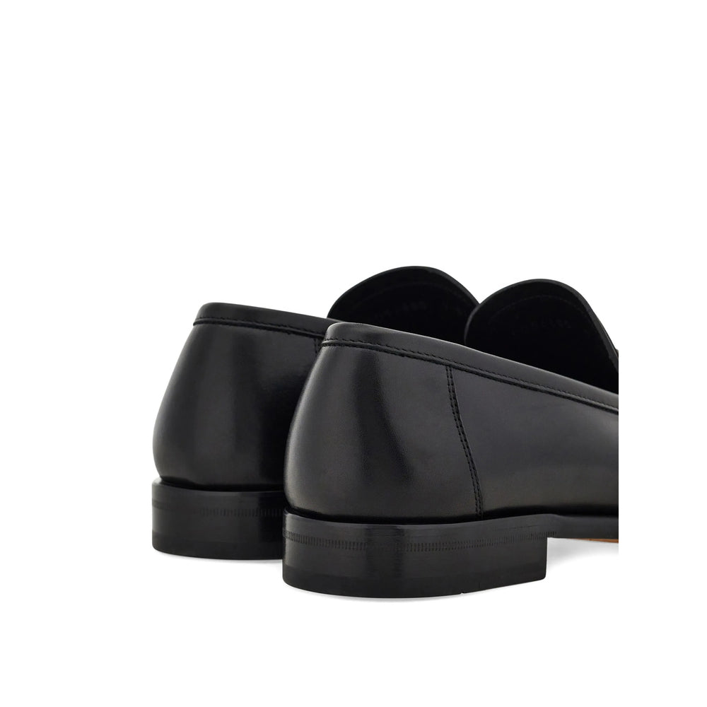 Ferragamo Black Loafers Men FERRAGAMO