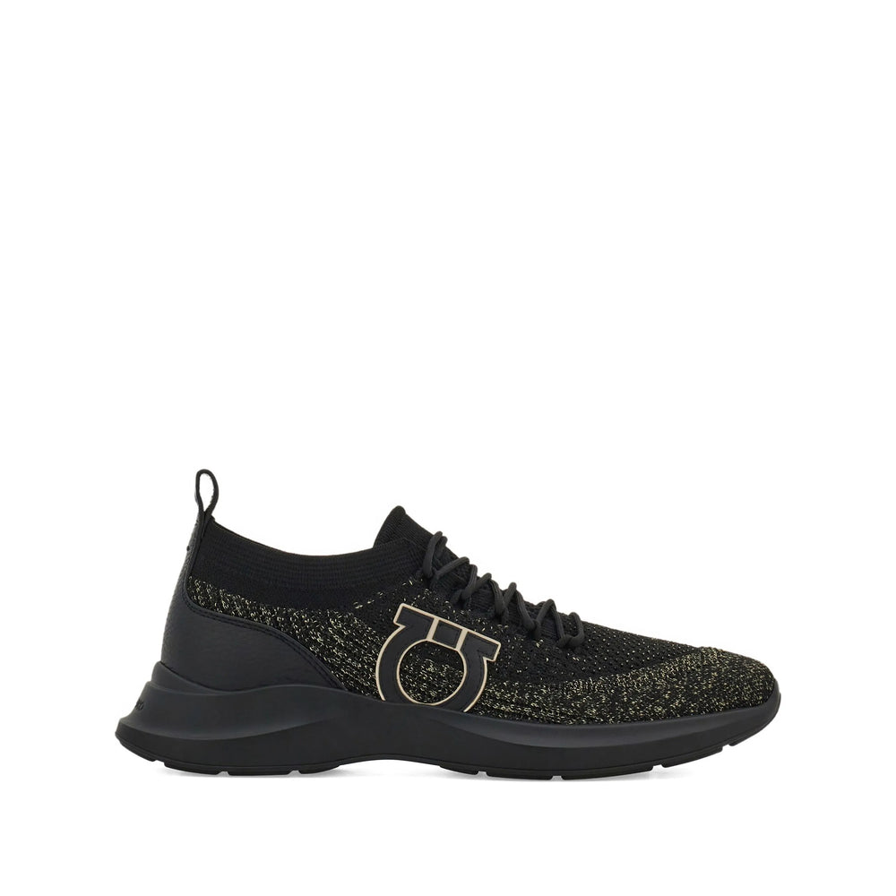 Ferragamo Black Trainers - Low-Tops Men FERRAGAMO