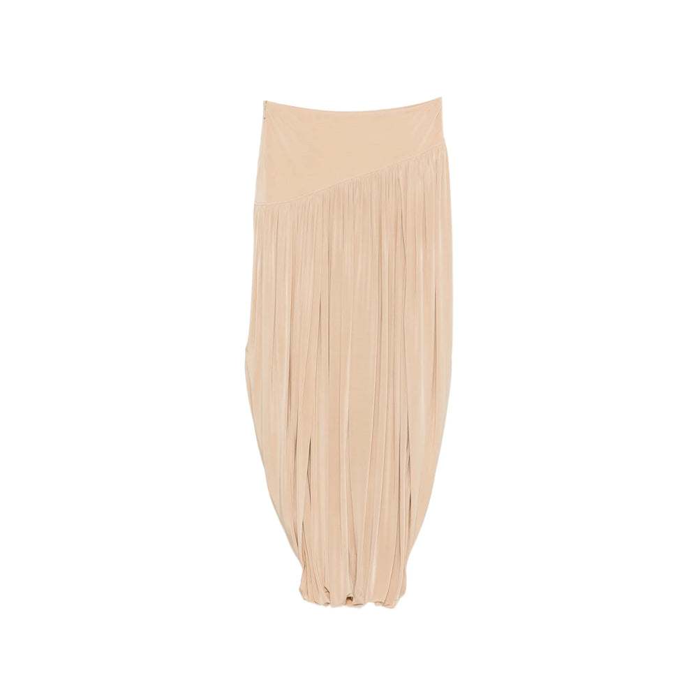 Ferragamo Neutrals Skirts - Asymmetric & Draped Skirts Women FERRAGAMO