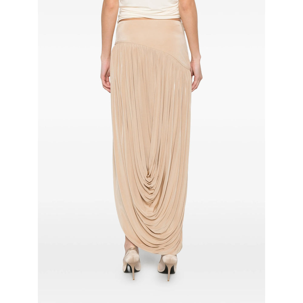 Ferragamo Neutrals Skirts - Asymmetric & Draped Skirts Women FERRAGAMO