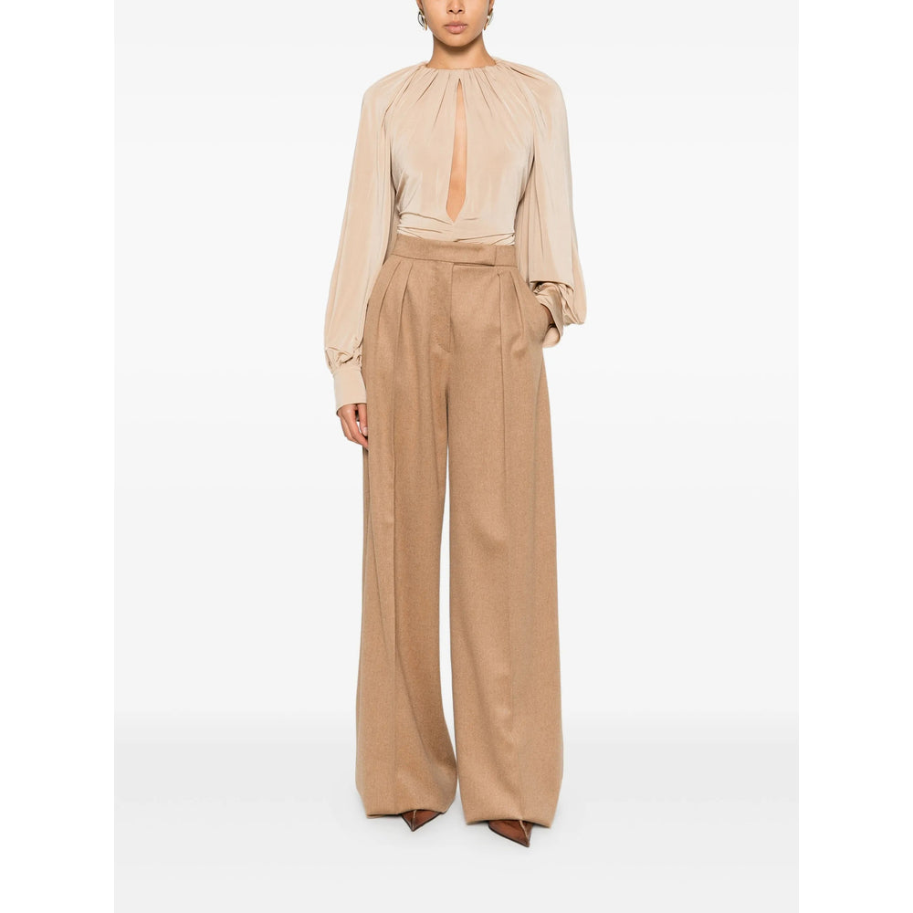Ferragamo Neutrals Tops - Blouses Women FERRAGAMO