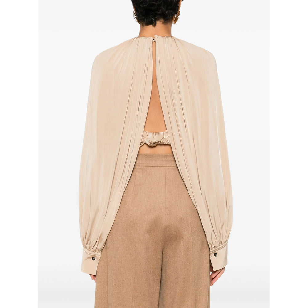 Ferragamo Neutrals Tops - Blouses Women FERRAGAMO