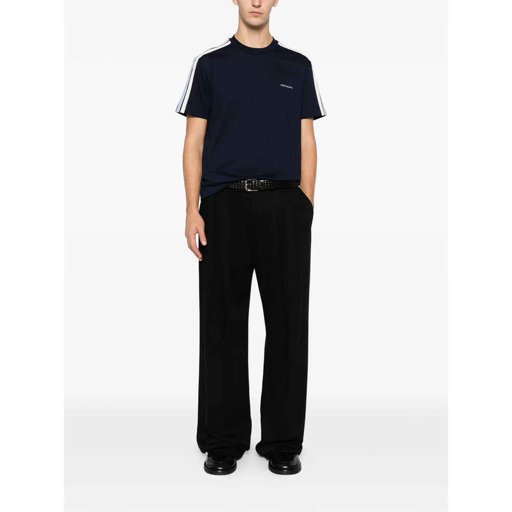 Ferragamo Blue T-Shirts & Vests - T-Shirts Men FERRAGAMO